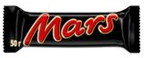 Шоколадный батончик Mars с карамелью и нугой, 50 г