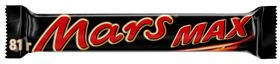 Шоколадный батончик Mars Max с карамелью и нугой, 81 г