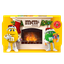 Новогодний подарок набор сладостей M&M's & Friends Камин, набор конфет M&M's, Snickers, Twix, Bounty, Milky Way, Skittles с сюрпризом внутри, 293 г