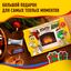 Новогодний подарок набор сладостей M&M's & Friends Камин, набор конфет M&M's, Snickers, Twix, Bounty, Milky Way, Skittles с сюрпризом внутри, 293 г