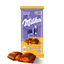 Шоколад молочный MILKA Милка с карамельной начинкой, 90г