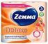 Туалетная бумага ZEMMA Deluxe 4шт 3сл Бархатистый персик