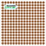 BGREEN 3сл 20шт 33*33см Салфетки бумажные Клетка кофейная