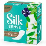 Ежедневные женские прокладки OLA! SILK SENSE Daily Deo 60шт Зеленый чай