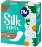 Ежедневные женские прокладки OLA! SILK SENSE Daily Deo 60шт Ромашка