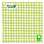 BGREEN 3сл 20шт 33*33см Салфетки бумажные Клетка зеленая