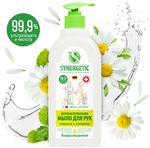 Мыло жидкое SYNERGETIC 500мл для рук и тела Мелисса и Ромашка, чистота и ультразащита 99,9%