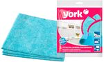 Салфетки хозяйственные YORK 3шт перфорированные голубые*54
