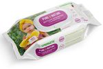 Влажные салфетки для детей SYNERGETIC Pure&Nature 90шт алоэ вера и нежный хлопок