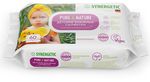 Влажные салфетки для детей SYNERGETIC Pure&Nature 60шт алоэ вера и нежный хлопок
