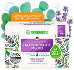 Мыло туалетное SYNERGETIC 90г натуральное Эвкалипт и шалфей