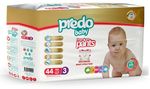 Подгузники-трусики для детей PREDO Baby 44шт №3 (4-9кг)