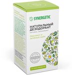 Дезодорант для тела SYNERGETIC 50мл натуральный Бергамот-Зеленый лайм