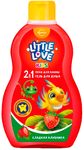 Пена для ванн Little Love 420мл Детская пена для ванны+гель для душа 2 в 1 Сладкая клубника