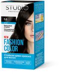 Крем-краска для волос STUDIO FASHION COLOR 50/50/15мл Чёрный 1.0