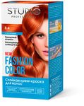 Крем-краска для волос STUDIO FASHION COLOR 50/50/15мл Огненно-рыжий 8.4