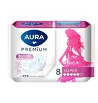 Прокладки женские AURA PREMIUM 8шт гигиенические SUPER*24