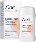 Дезодорант-антиперспирант для тела ДАВ Derma 40мл Сенситив гипоаллергенный стик
