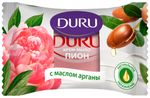 Крем-мыло туалетное DURU 80г Пион с маслом Арганы *12