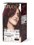 Стойкая крем-краска для волос STUDIO 3D HOLOGRAPHY 50/50/25/15мл 3.56 Тёмная вишня