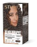 Крем-краска STUDIO professional HOLOGRAPHY 3D 50/50/25/15мл 6.1 Пепельно-русый