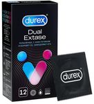 Презервативы Durex Dual Extase №12 из натурального латекса с анестетиком