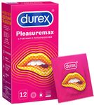 Презервативы Durex Pleasuremax №12 из натурального латекса