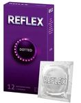 Презервативы Reflex Dotted №12 из натурального латекса в смазке