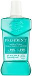 Ополаскиватель для полости рта PRESIDENT 400мл Antibacterial Мощная Защита
