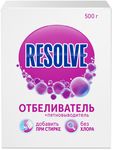 Пятновыводитель и отбеливатель Resolve 500гр порошок