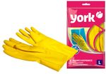 Перчатки хозяйственные YORK L большие резиновые