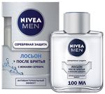 Лосьон после бритья NIVEA MEN 100мл Cеребряная защита антибактериальный