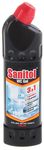 Средство для санузлов SANITOL 750мл 3 в1 WG гель для чистки туалета