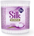 Ватные палочки OLA! SILK SENSE 200шт круглая банка