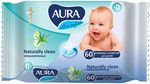Влажные салфетки для детей AURA ULTRA COMFORT 60шт