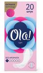 Ежедневные женские прокладки OLA! Light 20шт тонкие стринг-мультиформ
