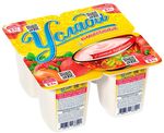 Йогуртный продукт пастеризованный Услада клубника 1,2% 95г