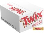 Шоколадные конфеты Twix minis с карамелью и печеньем, 2.7 кг
