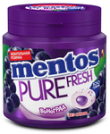 Жевательная резинка Mentos Pure Fresh Виноград, банка, 100г