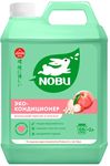 Nobu 2000мл Кондиционер для белья экологичный Японский персик и мускус