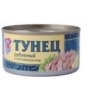 5 Морей Тунец рубленый в с/с 185гр.*24 ключ