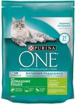 Сухой корм Purina ONE для кошек с индейкой и цельными злаками 200г