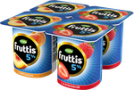 Йогуртный продукт Fruttis 5% Клубника/Персик, 115г