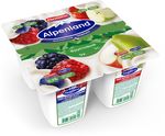 Йогуртный продукт Alpenland Легкий 0,3% Лесная ягода/Яблоко и груша, 95г