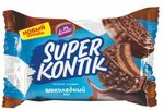 Печенье-сэндвич Супер-Контик шоколадный вкус 100гх50