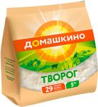 Творог Село Домашкино 5% 180гр стабилобэг