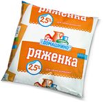 Ряженка "Село Домашкино" 2,5% 450г ф/п
