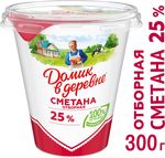 Сметана ДВД 25% 300г