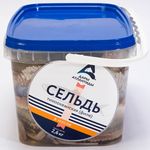 Сельдь Дары Атлантиды Филе в масле (ведро) 2,6 кг.