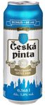 Пиво Ческа Пинта №1 НЕФИЛЬТ. светлое ж/б 0,568л*24 БЛ